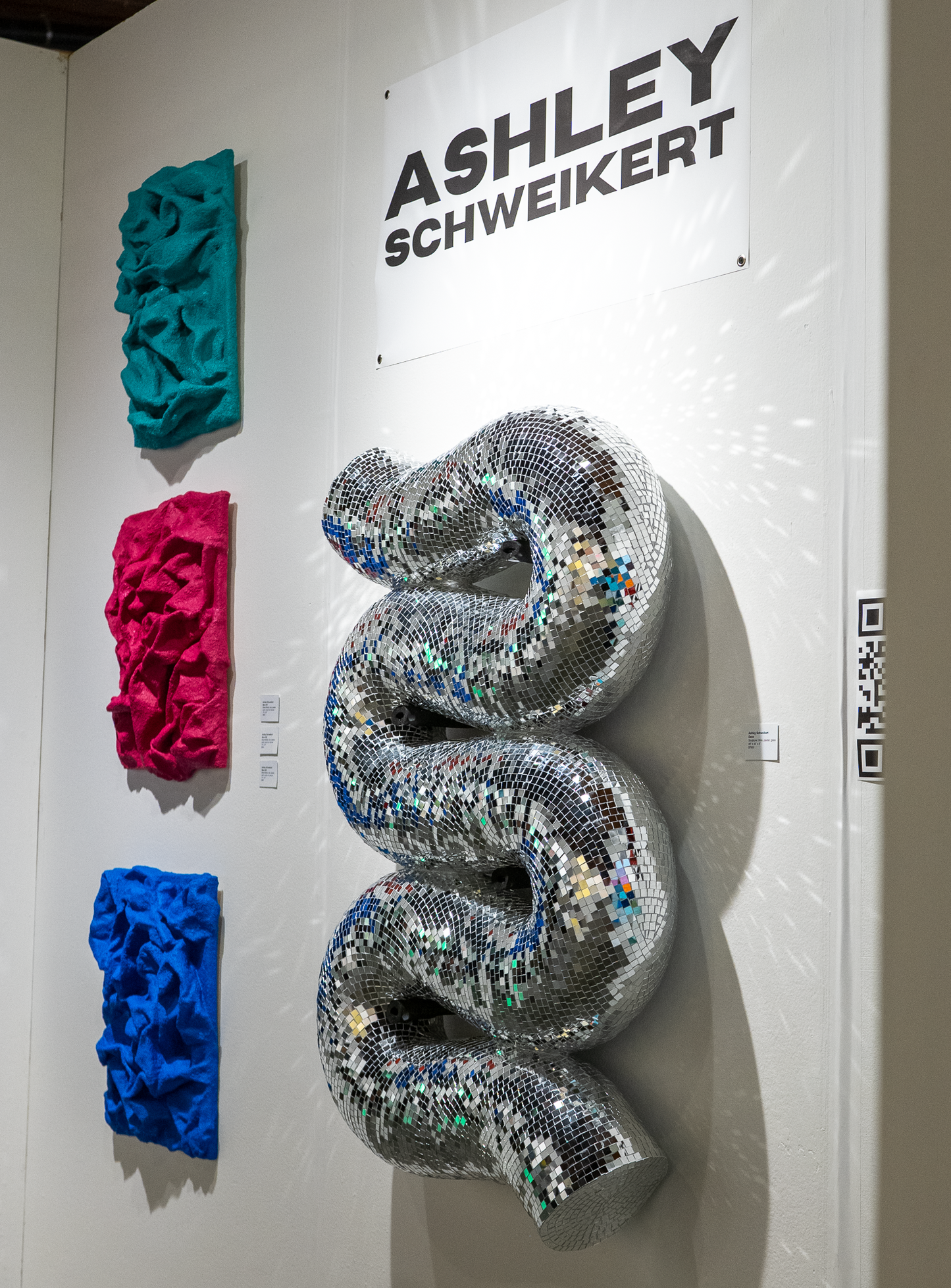 Mirrored Wall Sculpture