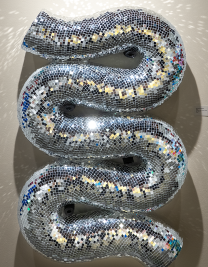 Mirrored Wall Sculpture