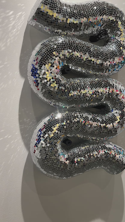 Mirrored Wall Sculpture